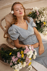 Agathe Daydream Dress – Navy