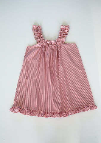 Stella Frill Pyjama Set – Pink