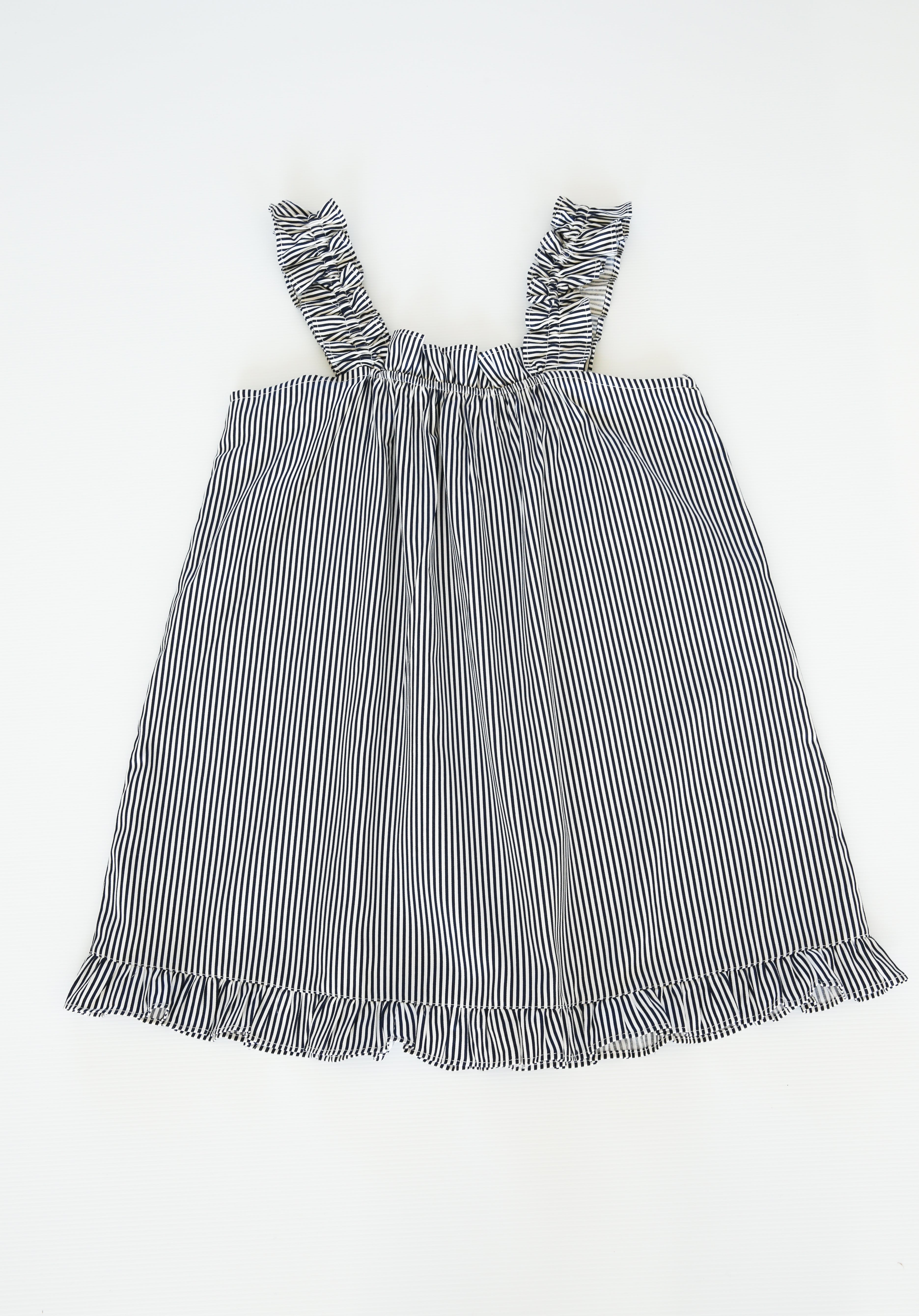 Stella Frill Pyjama Set – Navy