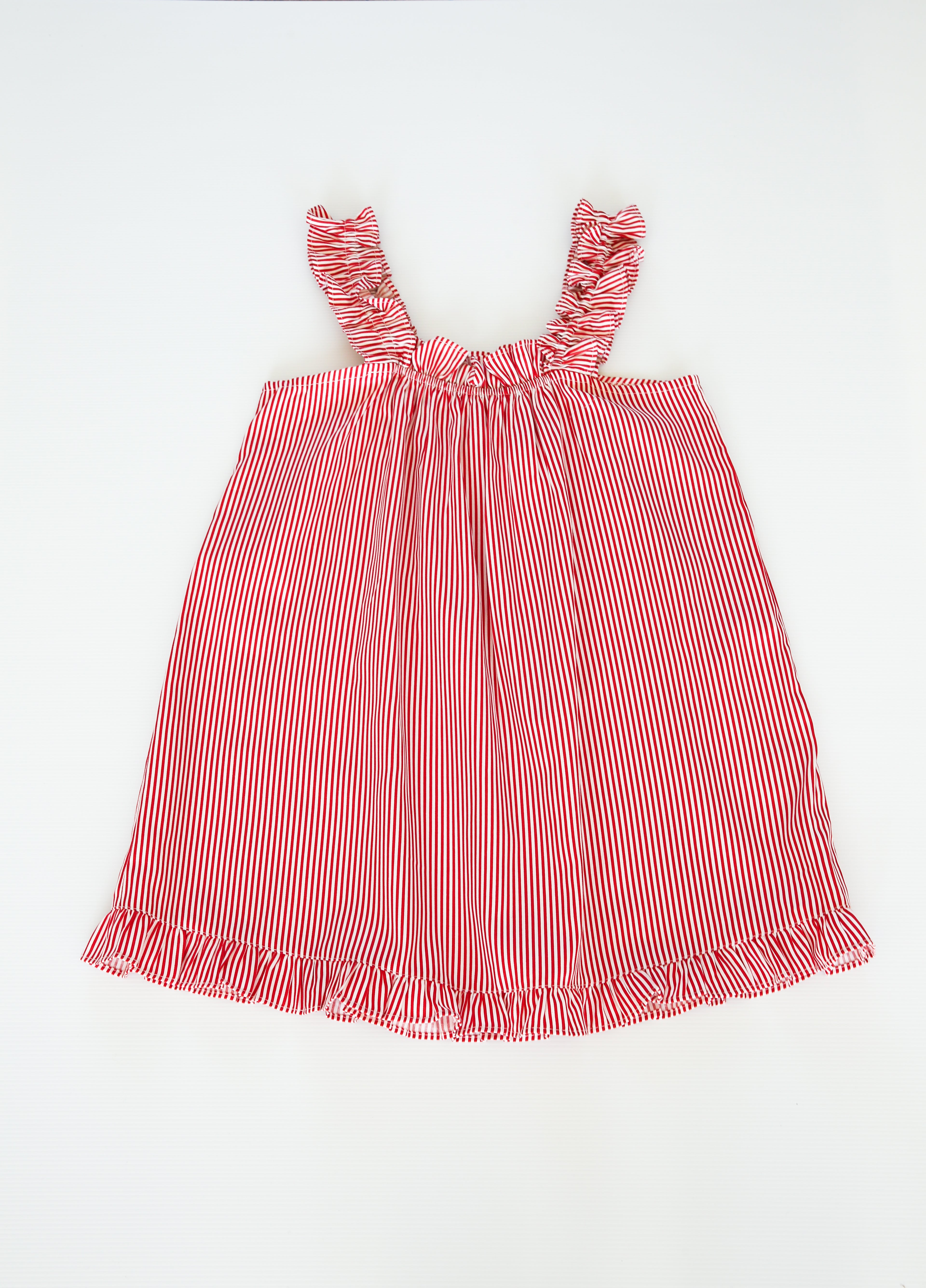 Stella Frill Pyjama Set – Red