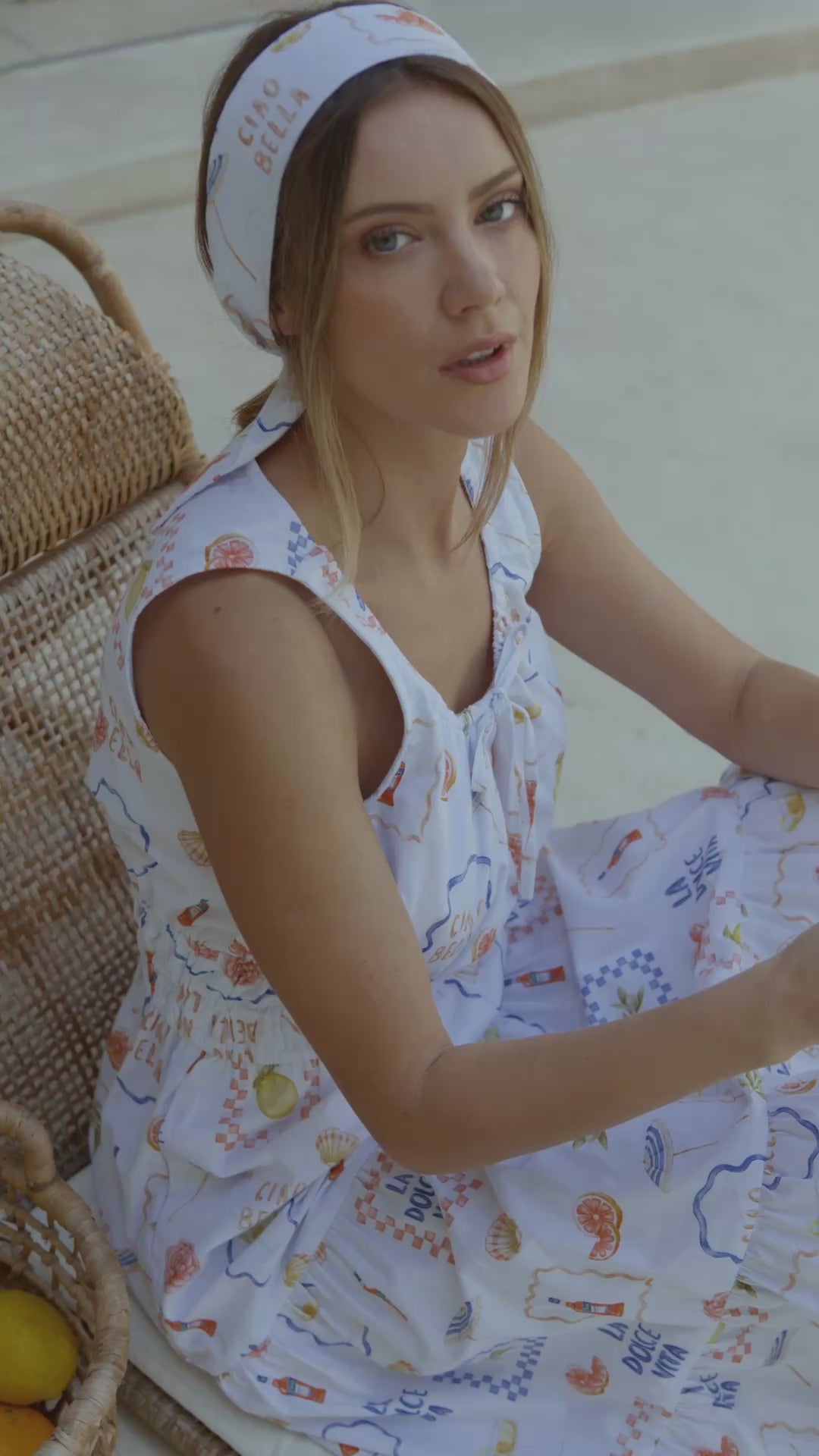 Ciao Bella Daydream Dress - Blue
